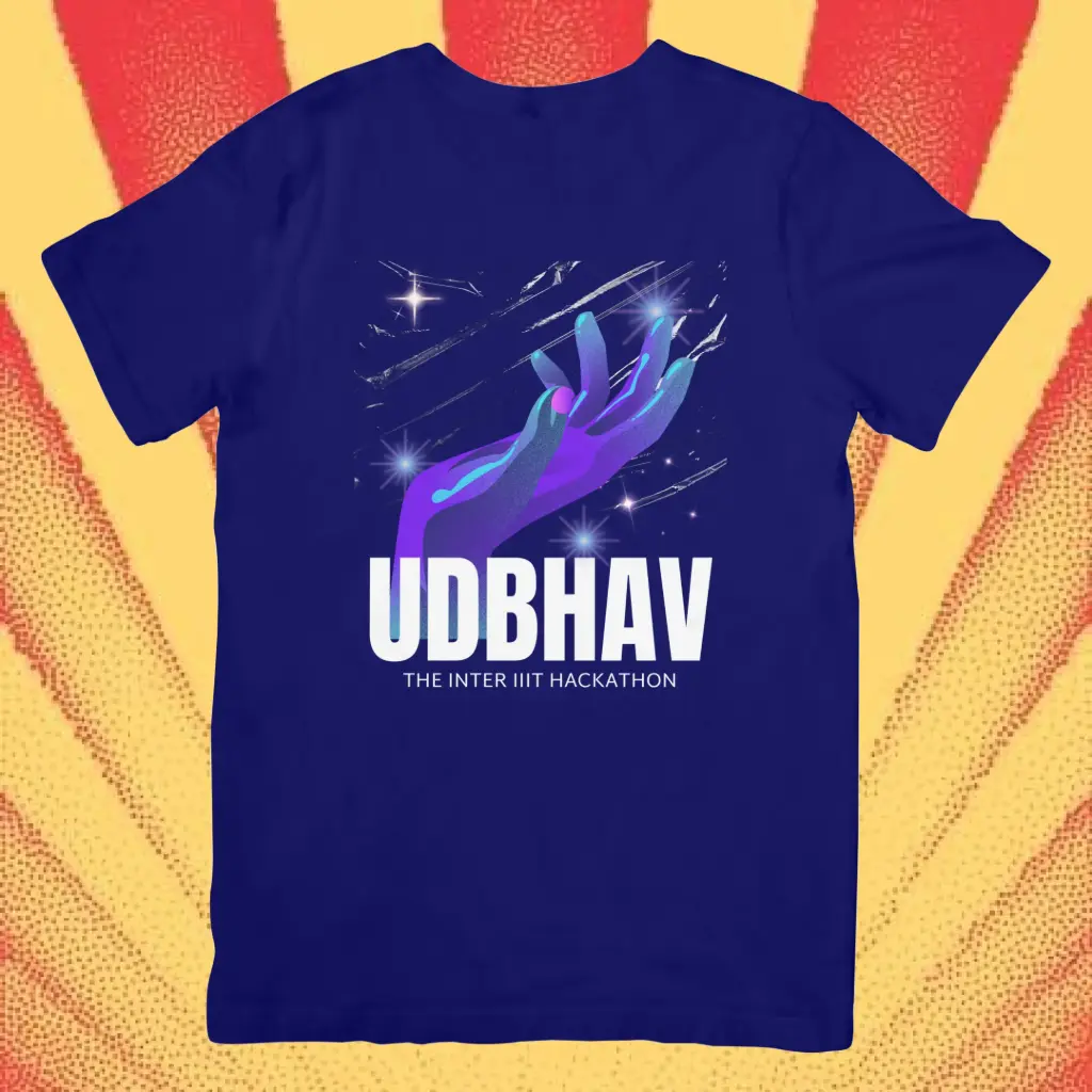 Udbhav Official Blue T-Shirt