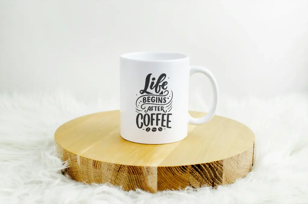 Life Begins After Coffee Ceramic Mug