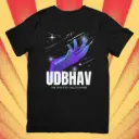 UDBHAV Official Black T-Shirt