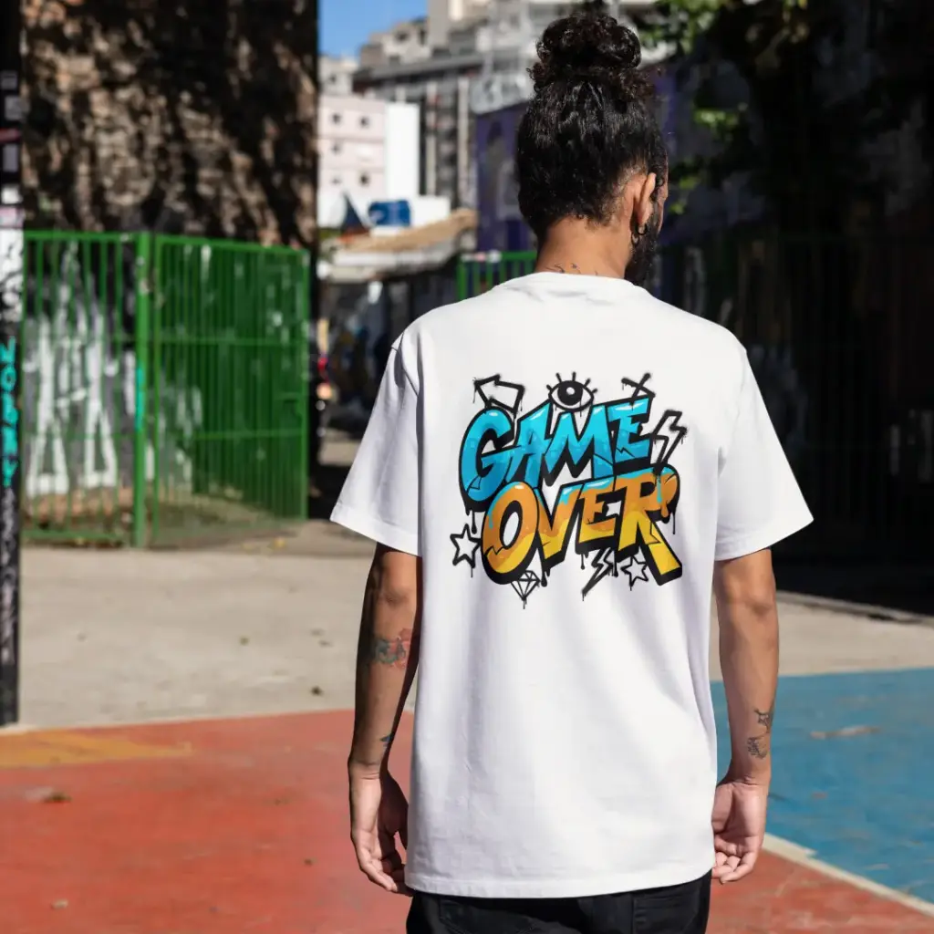 Game Over Graffiti Unisex T-Shirt