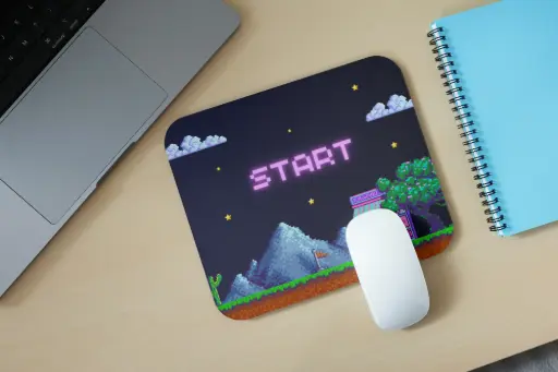 Minecraft Theme Mouse Pad