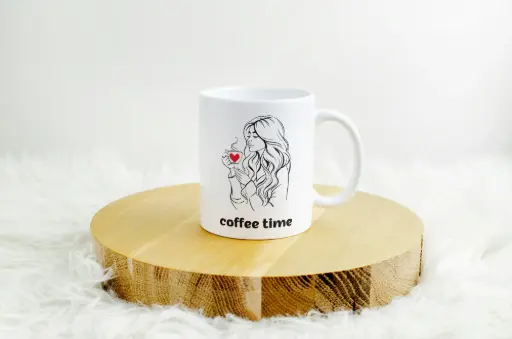 Coffee Time Love Ceramic Mug